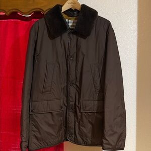 Burberry Brown Puffer Jacket